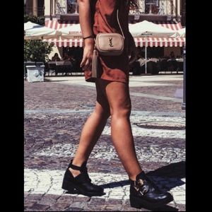 Chunky Black Booties